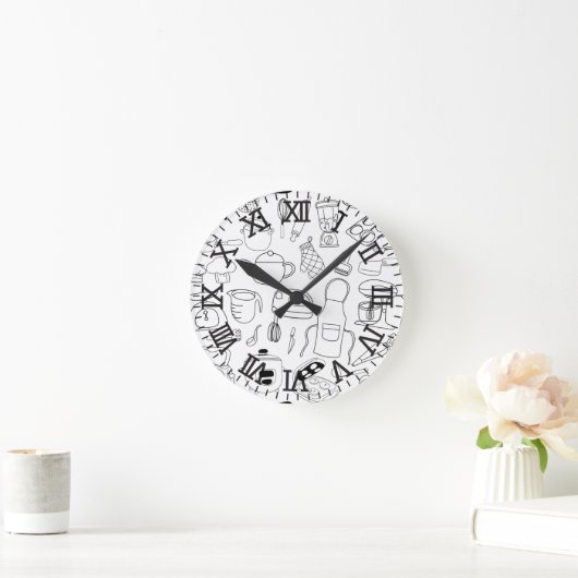 Küchenuhr Runde Wanduhr (Zuhause)