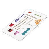 Küchenumfassungen Magnet (Linke Seite)