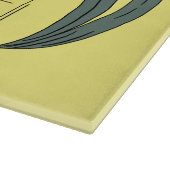 Küchenumformungen Diagramm Glaszuschnitt Schneidebrett (Ecke)