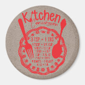 Küchenumrechnung  magnet (Vorne)