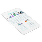 Küchenumschaltung flexibler Magnet (Rechte Seite)