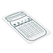 Küchenumstellungsdiagramm Flexible Magnet (Rechte Seite)