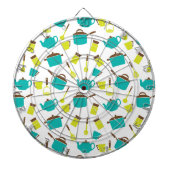 Küchenutensilien, Kochgeschirr, Geschirr, Küchenge Dartscheibe (vorne)