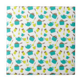 Küchenutensilien, Kochgeschirr, Geschirr, Küchenge Fliese (Vorderseite)