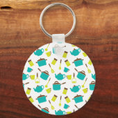 Küchenutensilien, Kochgeschirr, Geschirr, Küchenge Schlüsselanhänger (Vorderseite)