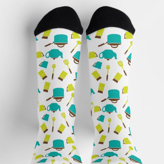 Küchenutensilien, Kochgeschirr, Geschirr, Küchenge Socken (Oben)