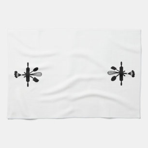 Küchenutensilien Silhouette Icon Küchentücher