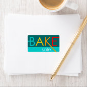 Kuchenverkauf (typografisch) adressaufkleber (Insitu)