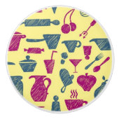 Küchenversorgungen Keramikknauf (Vorderseite)