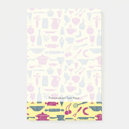 Küchenversorgungen Post-it Klebezettel (Vorderseite)