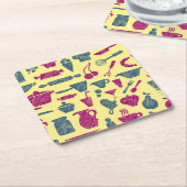 Küchenversorgungen Rechteckiger Pappuntersetzer (angewinkelt)