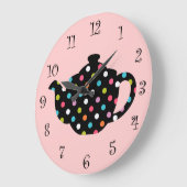 KüchenWall-Uhren Große Wanduhr (Winkel)