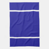 Küchenwäsche Deep Blue White Strip Geschirrtuch (Vertikal)