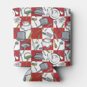 Küchenwerkzeuge Karo Dosenkühler (Rückseite)