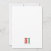 Küchenwerkzeuge Stock die Küchendusche Einladung (Rückseite)