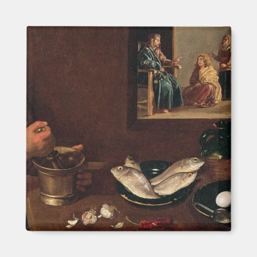 Küchenzensuche mit Christus Magnet (Vorne)