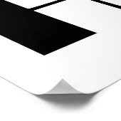 Küchenzitat-Design Poster (Ecke)