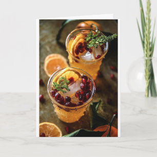 ***KÜCHER FÜR CHRISTMAS-URLAUB/DAS NEUE JAHR KARTE