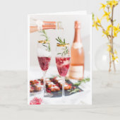 ***KÜCHER FÜR CHRISTMAS-URLAUB/DAS NEUE JAHR KARTE (Gelbe Blume)