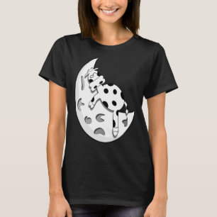 KUCHERMOONSCHLAFSCHLAFPLATZ MAMMAL TIERKUHE T-Shirt