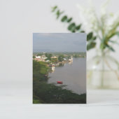 Kuchin River Postkarte (Stehend Vorderseite)