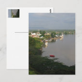 Kuchin River Postkarte (Vorne/Hinten)