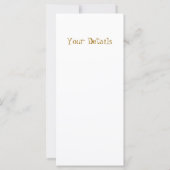 KUCHKARTE (Rückseite)