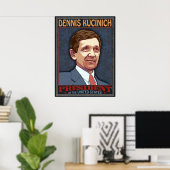 Kucinich, Präsident Poster (Heimbüro)