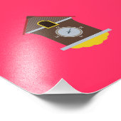 Kuckoo Uhr Fotodruck (Ecke)