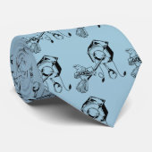 Kuckoo Uhr Krawatte (Gerollt)