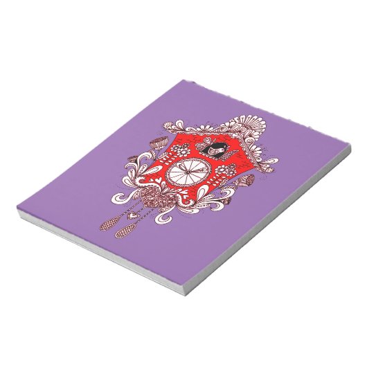 Kuckoo Uhr Notizblock (Rotiert)
