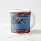 Kuckoo Wasp Jumbo-Tasse (Vorderseite Rechts)