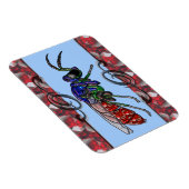 Kuckoo Wasp Magnet (Rechte Seite)