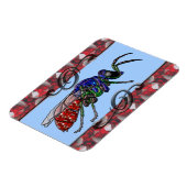 Kuckoo Wasp Magnet (Linke Seite)