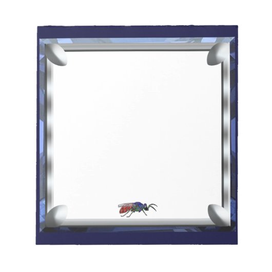 Kuckoo Wasp Notizblock (Vorderseite)