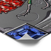 Kuckoo Wasp Poster (Ecke)