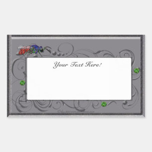 Kuckoo Wasp Rechteckiger Aufkleber