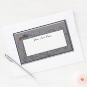 Kuckoo Wasp Rechteckiger Aufkleber (Umschlag)