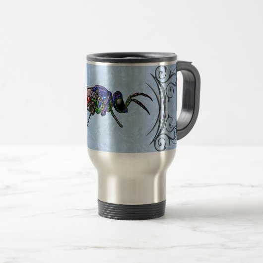 Kuckoo Wasp Reisebecher (VorderseiteRechts)