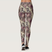 Kuckpflaumen - Gothic Viktorianisch Leggings (Rückseite)