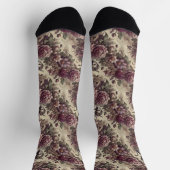 Kuckpflaumen - Gothic Viktorianisch Tapestes Socken (Oben)