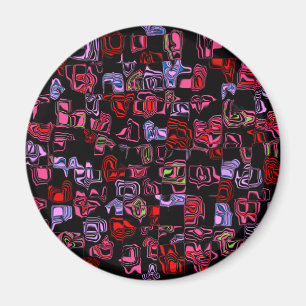 Kuckuck Abstrakt Magnet