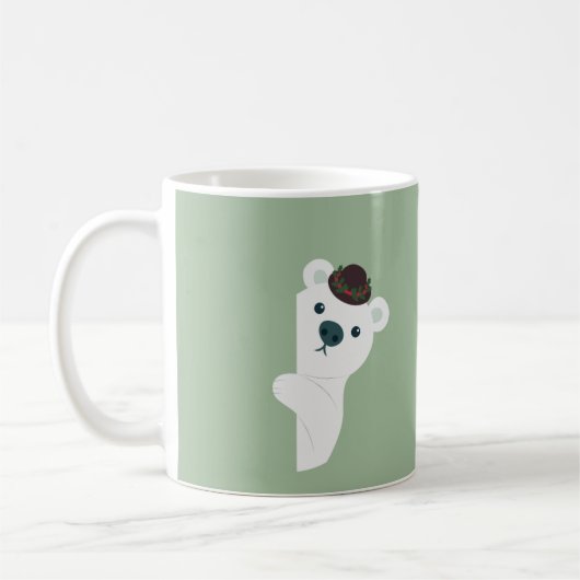 Kuckuck - Eisbär Kaffeetasse (Links)