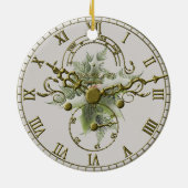 Kuckucksuhr Keramik Ornament (Hinten)