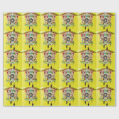 Kuckucksuhr-Packpapier Geschenkpapier (Flach)