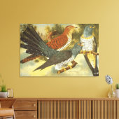 Kuckucksumpfe mit moderner Art Canvas Print Leinwanddruck (Insitu (Wohnzimmer))