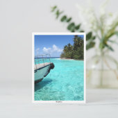 Kuda Bandos Island Postcard Postkarte (Stehend Vorderseite)