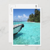 Kuda Bandos Island Postcard Postkarte (Vorne/Hinten)