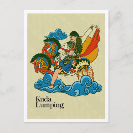Kuda Lumping Javanese Culture Indonesia Postkarte