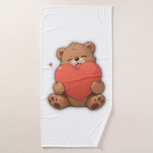 Kuddelbär Badehandtuch (Badehandtuch)